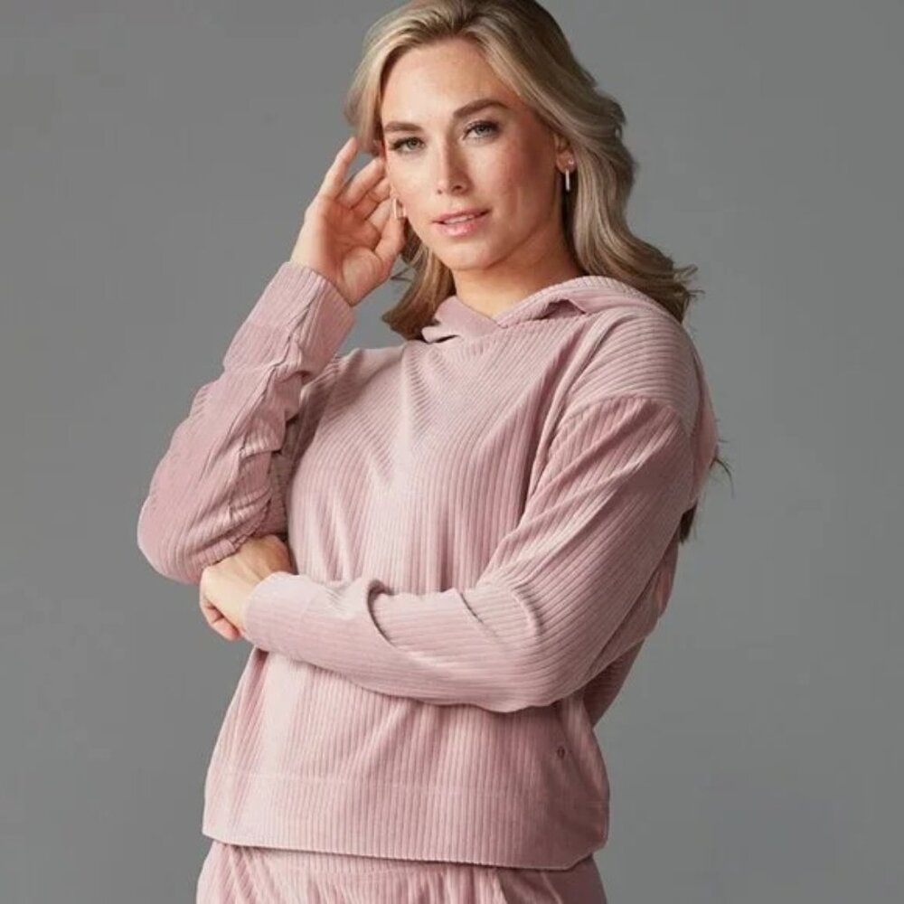 Tavi Brushed Rib Pullover Hoodie